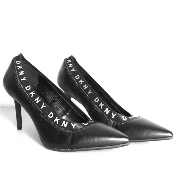dkny black pumps